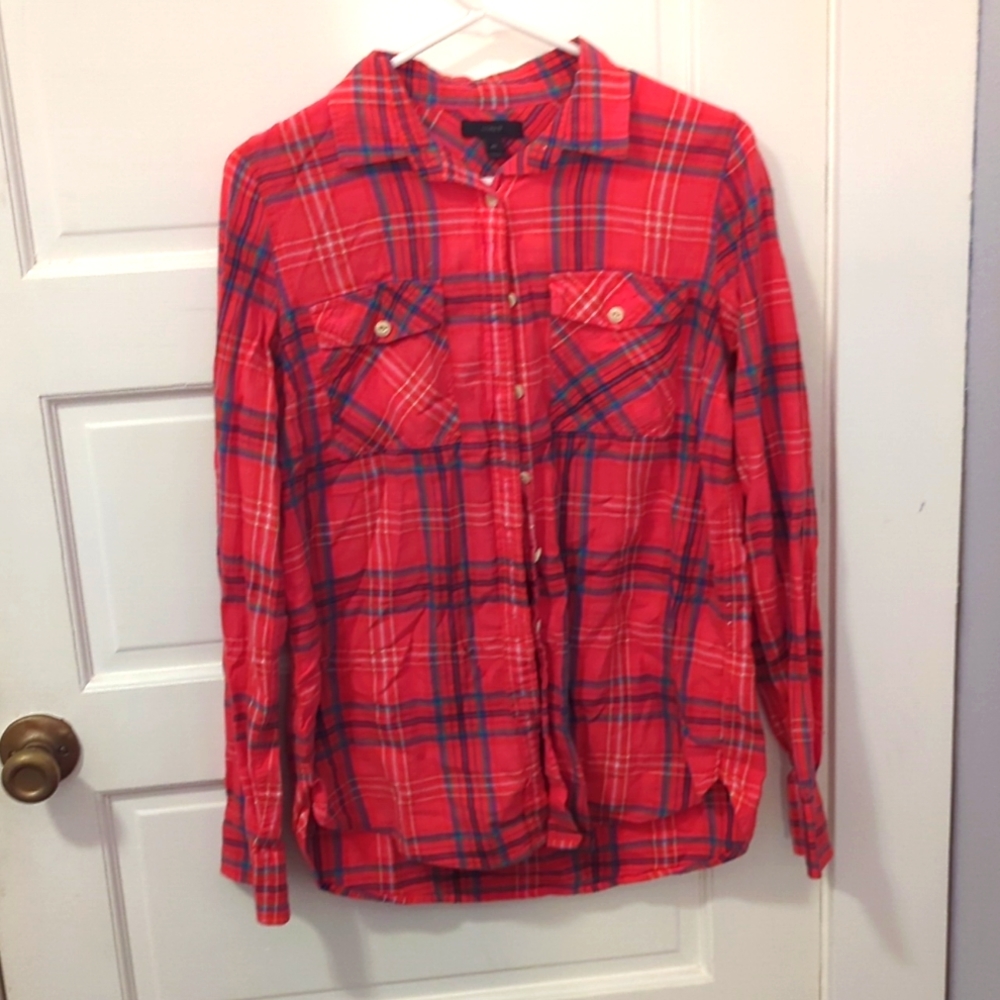 J crew button up
